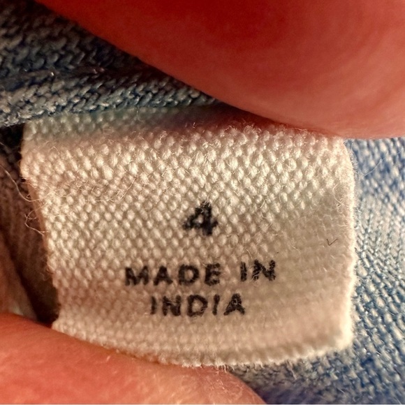 SOLD! GAP Button-Down Midi Dress Medium Indigo Size 4 - Picture 11 of 14